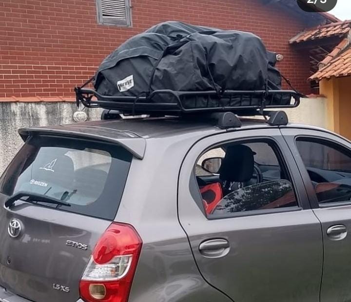 Bagageiro Maleável + Gradeado