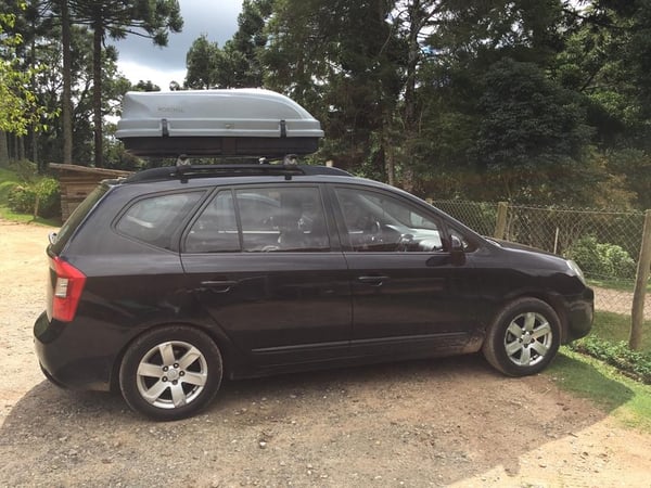 Bagageiro de teto para carro